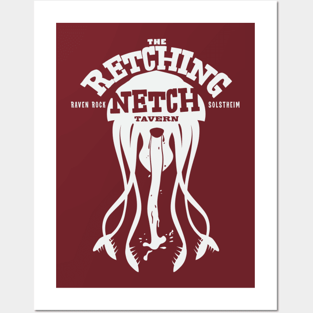 The Retching Netch Wall Art by MindsparkCreative